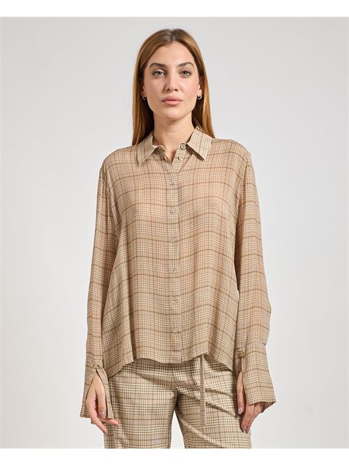 Camicia donna Patrizia Pepe fantasia checked PATRIZIA PEPE | 8C0817-AN113FG14